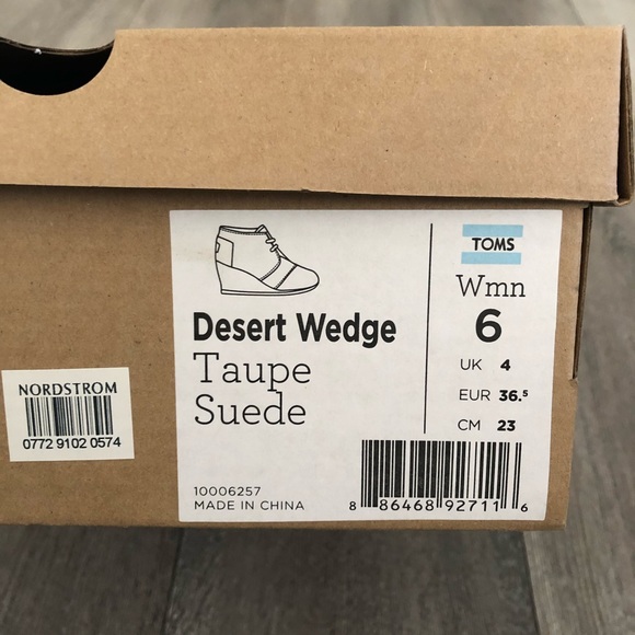TOMs Desert Wedge - Picture 5 of 6
